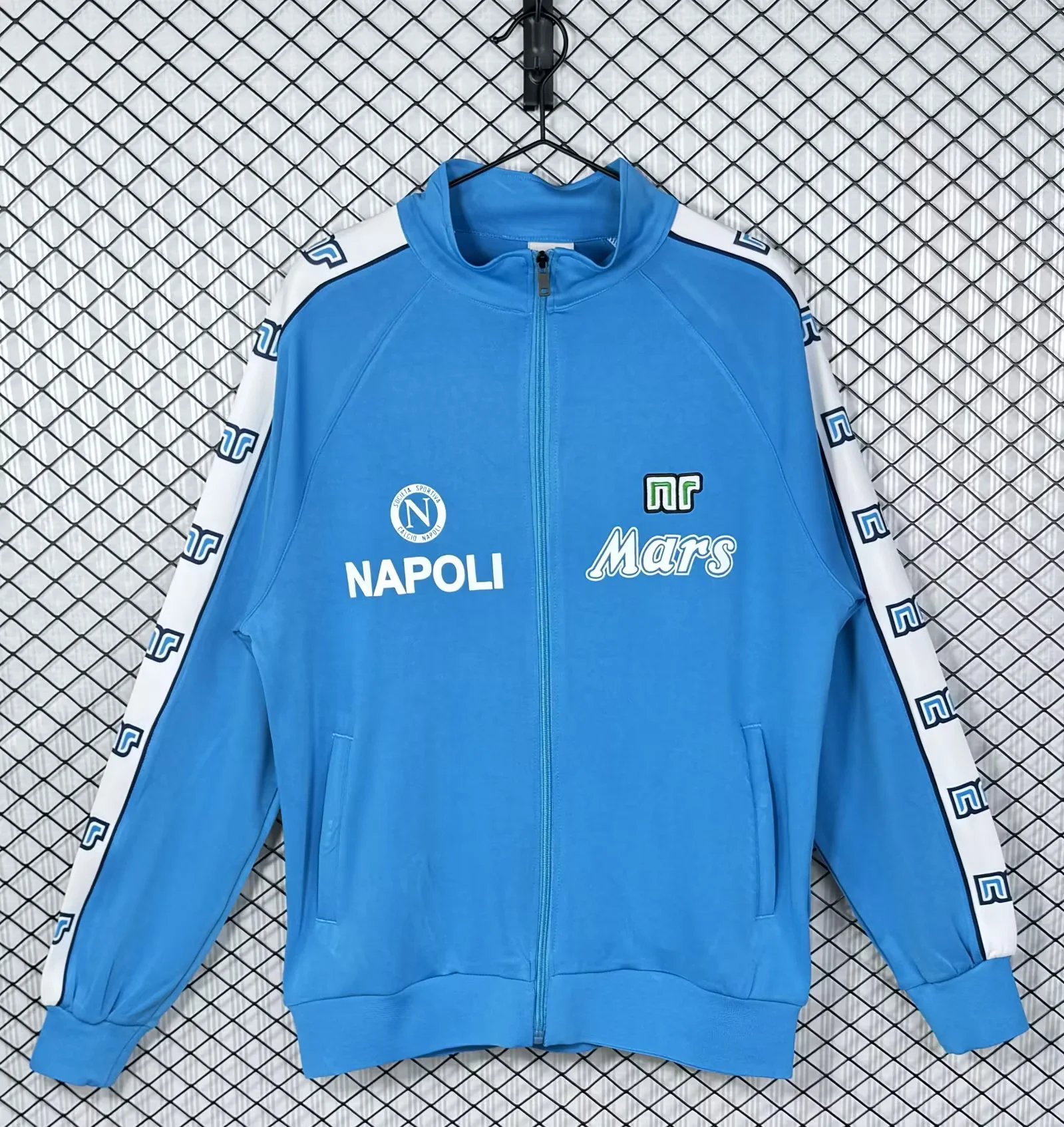 AAA Quality Napoli 88/89 Retro Jacket - Blue